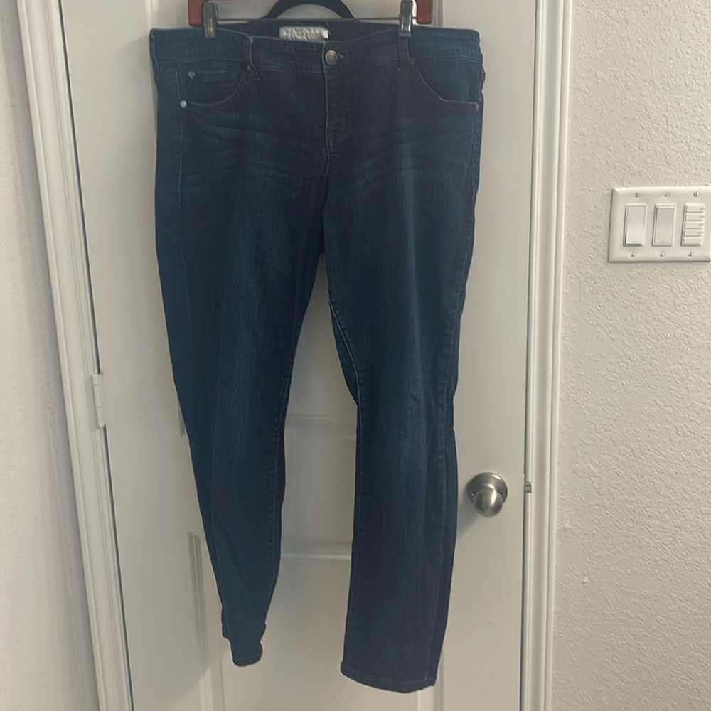 Torrid dark wash boyfriend jeans